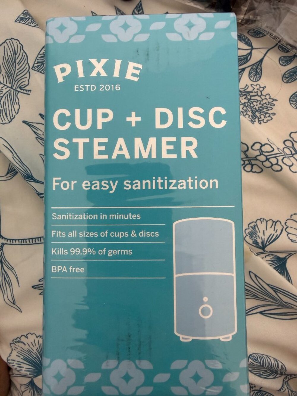 Pixie Cup Steamer | Menstrual Cup & Disc Cleaner | New